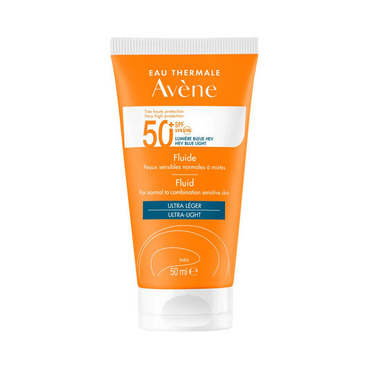 Avene واقي شمسي سائل بعامل حماية SPF 50+ بحجم 50 مل