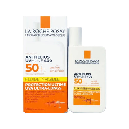 لاروش بوزيه أنثيليوس يو في ميون 400 سائل شفاف واقي شمسي SPF50+ بحجم 50 مل