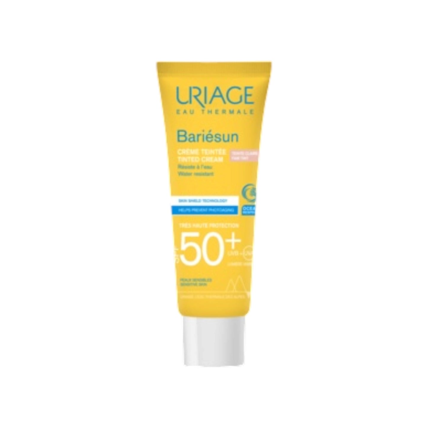 كريم Uriage Bariesun الملوّن الفاتح بمعامل حماية Spf50+