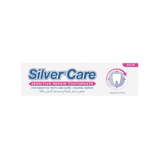 Silver Care Sensitive Repair
معجون أسنان 75 مل