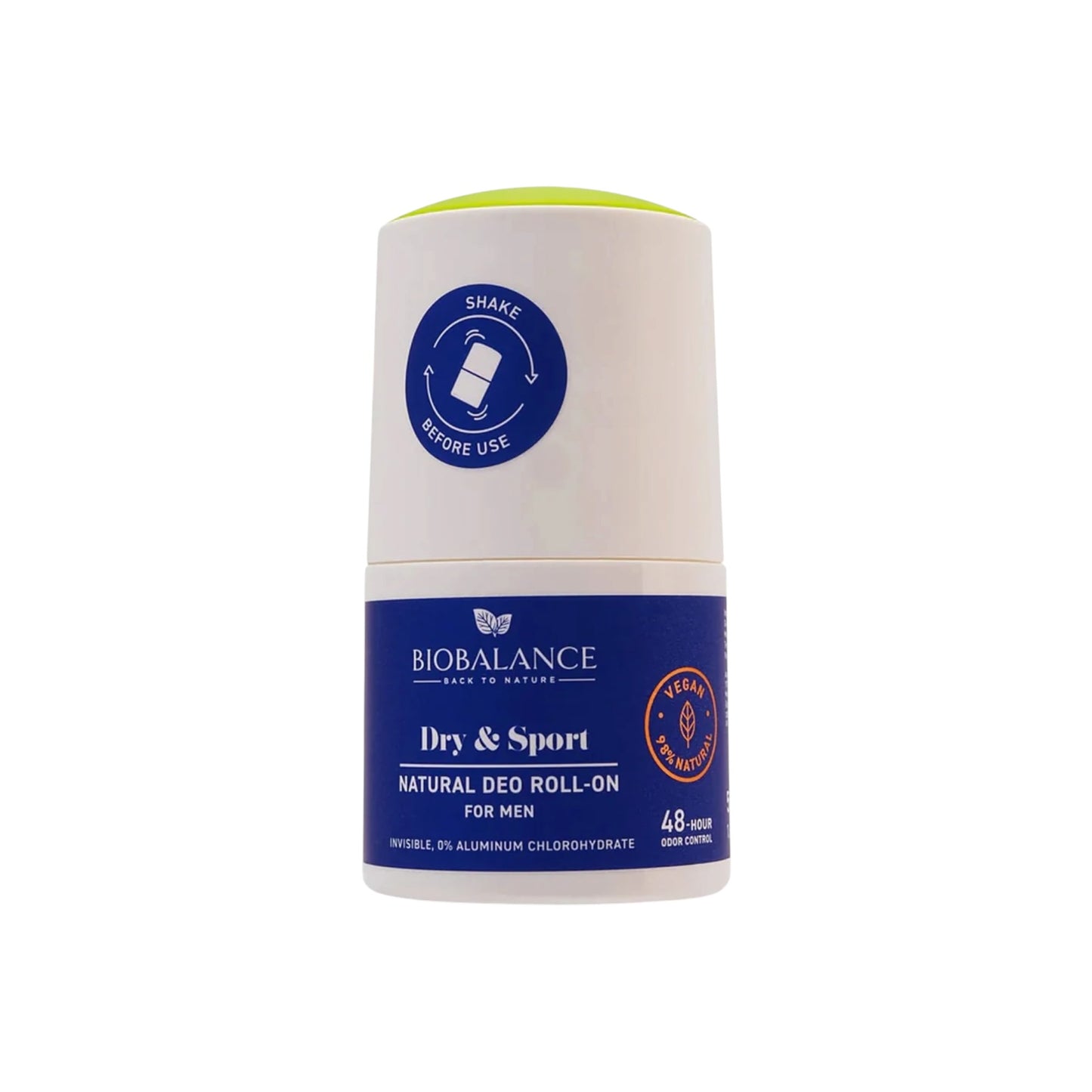بيو بالانس مزيل عرق رول أون طبيعي دراي أند سبورت للرجال 50 مل