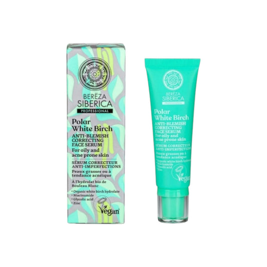 Natura Siberica Polar White Birch Face Serum 30ml