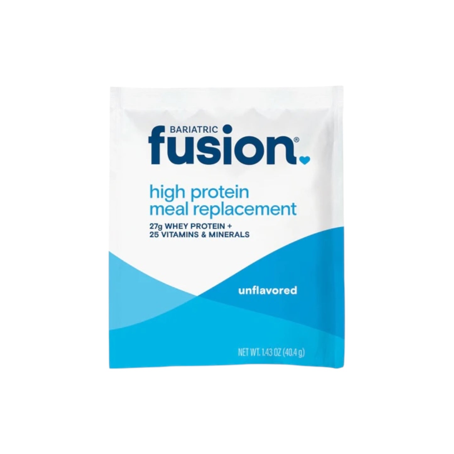Bariatric Fusion بروتين عالي غير منكه لاستبدال الوجبات لمعالجة البدانة 41.5 غرام