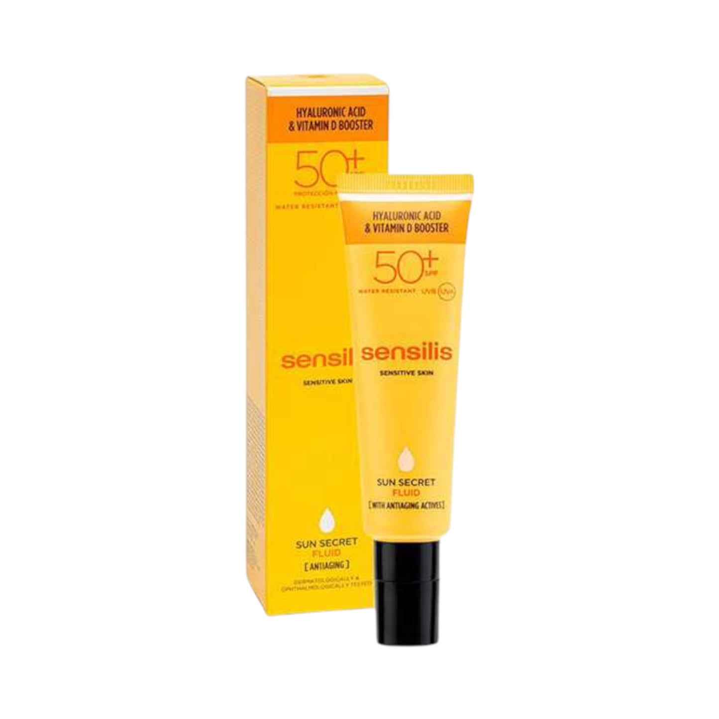 Sensilis Sun Secret سائل واقي الشمس SPF50+ بحجم 50 مل