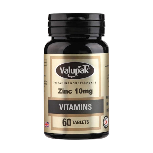Valupak الزنك 10 ملغ 60 كبسولة
