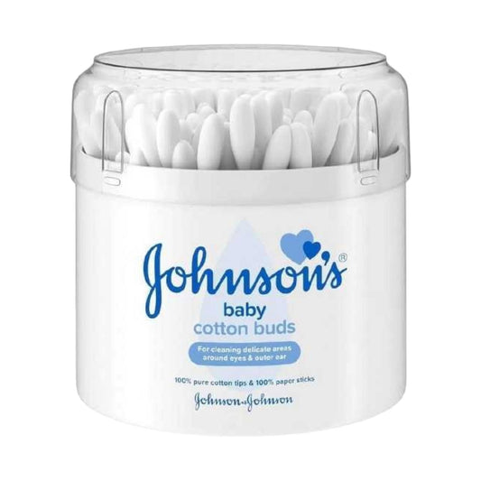 Johnson Ear Cotton Buds 100 Piece - MELIA PHARMACY - MELIA PHARMACY