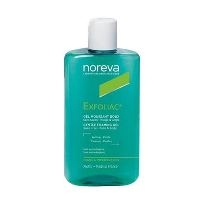 Noreva Exfoliac Gentle Foaming Gel 250Ml - MELIA PHARMACY - MELIA PHARMACY