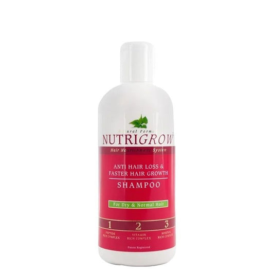 Nutrigrow Shampoo For Dry And Normal Hair 300Ml - MELIA PHARMACY - MELIA PHARMACY