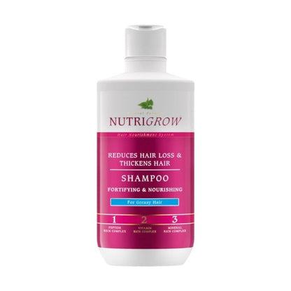 Nutrigrow Shampoo For Greasy Hair 300Ml - MELIA PHARMACY - MELIA PHARMACY