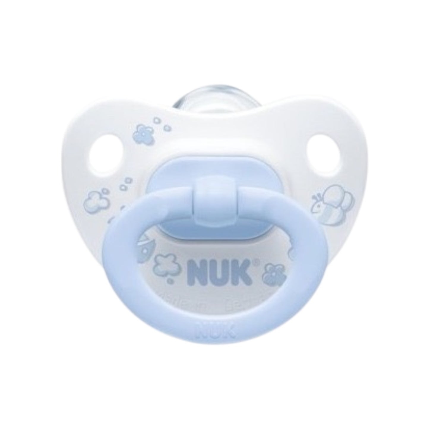 Nuk Happy Kids لاتكس لهاية الاطفال
 لهاية من 6 إلى 18 شهرًا