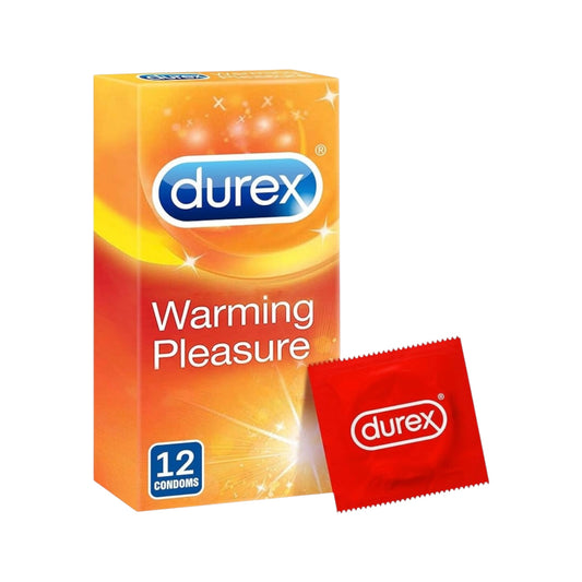 واقيات ذكرية من Durex Warming Pleasure - ١٢ واقيًا ذكريًا