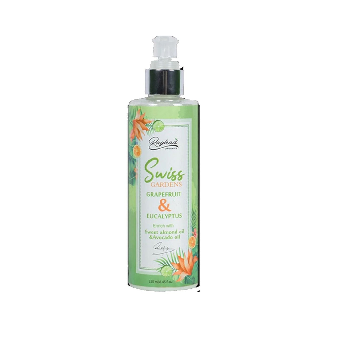 Raghad Organics Swiss Gardens Shower Gel 250ml - MELIA PHARMACY - MELIA PHARMACY