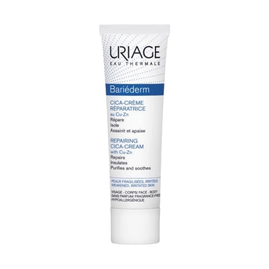 Uriage Bariéderm Repairing Cica-cream With Cu-zn 40ml - MELIA PHARMACY - MELIA PHARMACY